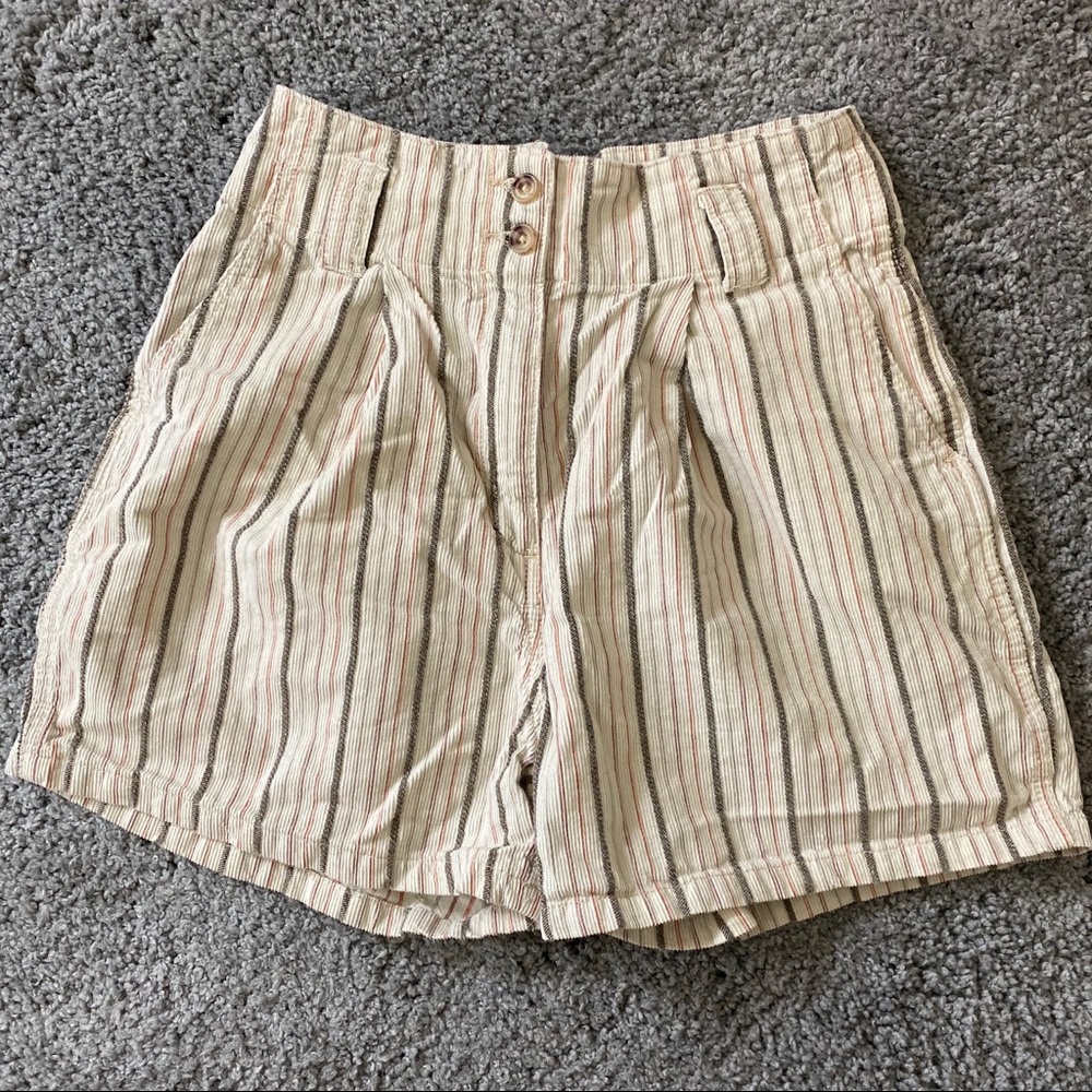UO Striped Trapeze Shorts